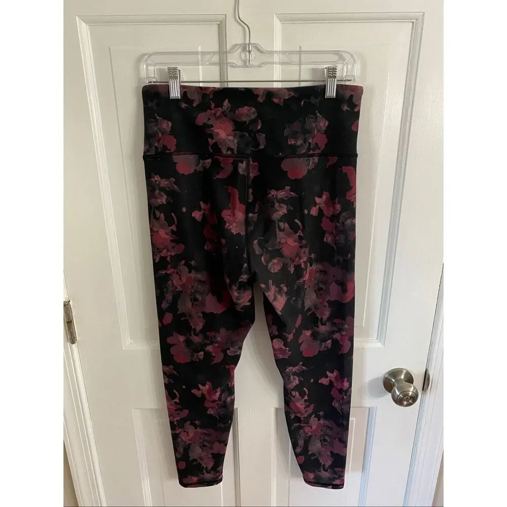 Jessica Simpson floral print leggings size XL